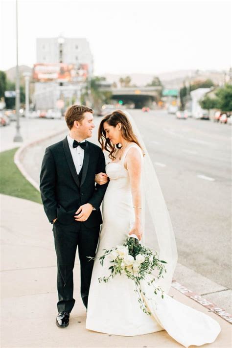 Sophisticated Botanical Los Angeles Wedding at Madera Kitchen | Junebug Weddings