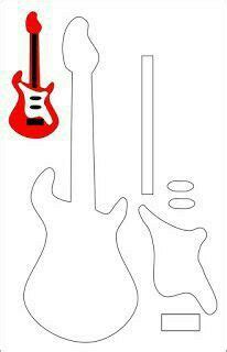 Gabarit Guitare Gabarits Imprimer Pinterest Guitares Gabarit