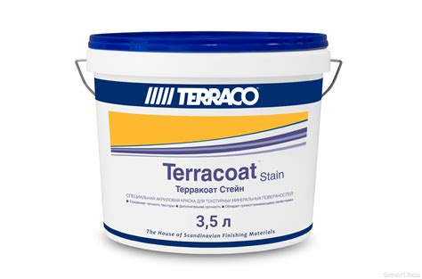 Акриловая краска для фасадных работ Terraco Terracoat Stain купить по ...
