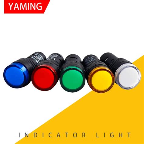 P Mm Indicator Led Lamp Signal Pilot Lamp Ad C Led Power