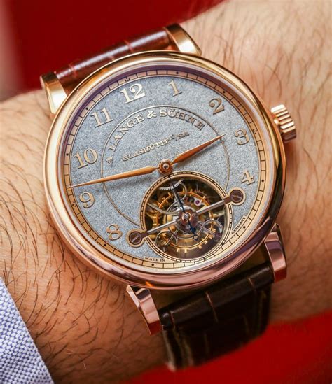 A. Lange & Söhne 1815 Tourbillon Handwerkskunst Watch Hands-On ...