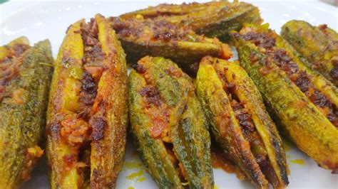 Bharwa Karela Recipe Stuffed Karela Bitter Gourd Recipe YouTube