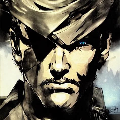 Solid Snake By Yoji Shinkawa Stable Diffusion OpenArt