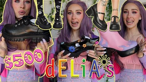 Dolls Kill Delias Shoe Haul Exposing Dolls Kill Part One Youtube