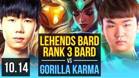 Lehends Bard Viper Syndra Vs Gorilla Karma Sohwan Aphelios Support