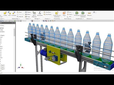 Autodesk Inventor Indonesia Assembly Di Dalam Assembly Youtube