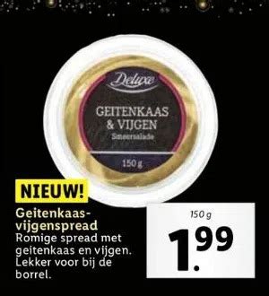 Geitenkaas Vijgenspread Aanbieding Bij Lidl