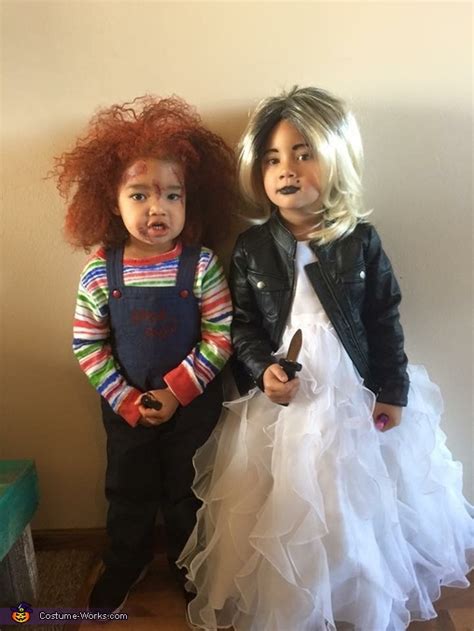 Childs Play Chucky And The Bride Costume Mind Blowing Diy Costumes