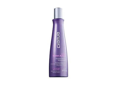 C Kamura Silver Violet Action Shampoo Desdor 315ml o Melhor Preço