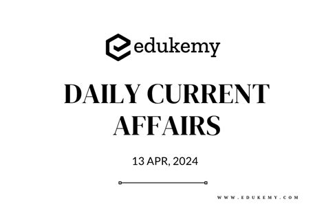 Upsc Daily Current Affairs Th April