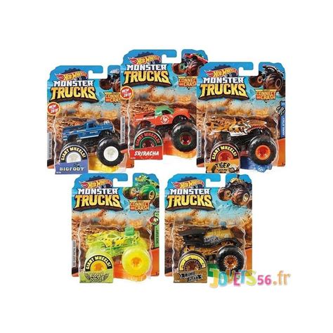 Vehicule Hot Wheels Monster Trucks Asst Jouets Fr