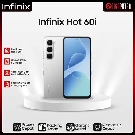 Jual Infinix Hot I Ram Gb Rom Gb Refresh Rate Hz Charging W Shopee Indonesia