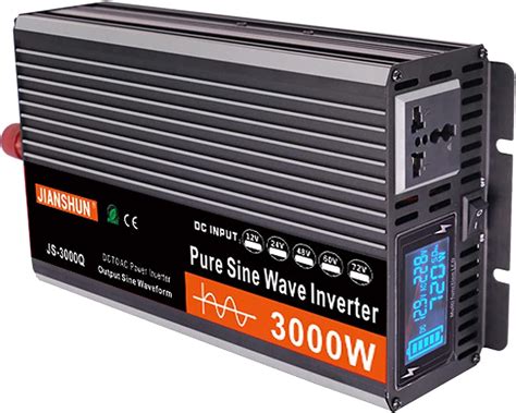 Jp 純粋な正弦波インバーター 3000w 4000w 5000w 6000w パワー インバーター Dc 12v