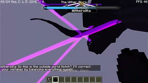 Witherstorm Engender Mod Vs Witherzilla Darkend Storm Mod Beta