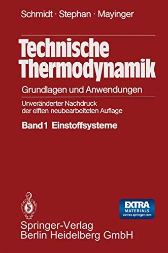 Technische Thermodynamik Grundlagen Und Anwendungen Band