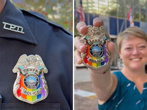 New LGBTQ+ Pride Badge An Option For Officers: Tampa Police | Tampa, FL ...