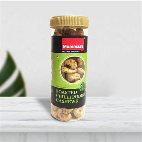 M Roasted Chili Pudina Cashews Packaging Size 200 Grams At Best Price