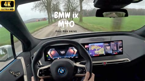 2023 BMW IX XDrive40 Full POV Drive With 0 140 Km H High Speed