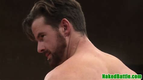 Athletic Gay Couple Wrestling Naked