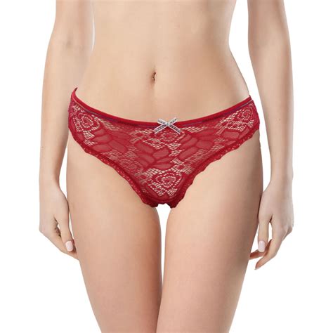 Uokin Lingerie Sexy Thongs Girl Panti Underpants For Women Thong Lace Sexy Low Rise Panties