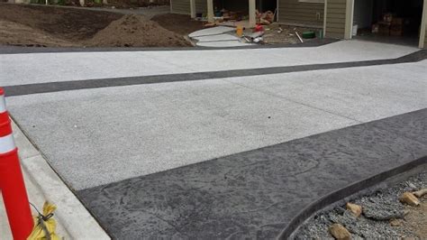 Pervious Concrete Driveways In Bellingham Custom Concrete