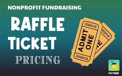 Raffle Ticket Price Ideas Raffle Ticket Pricing And Raffle Tickets Do