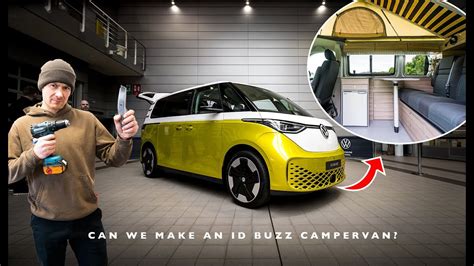 The New Volkswagen ID Buzz Can We Make It A Campervan YouTube