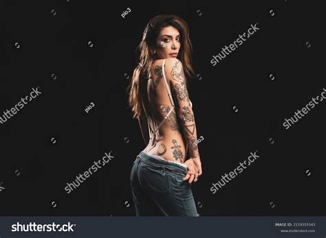 Sexy Woman Studio Portrait White Lingerie Stock Photo Shutterstock