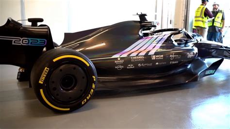 First Formula One race car arrives in Las Vegas