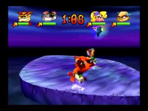 Crash Bash Warp Room 2 Crystal Cave 25 Tilt Panic Lv 3 YouTube