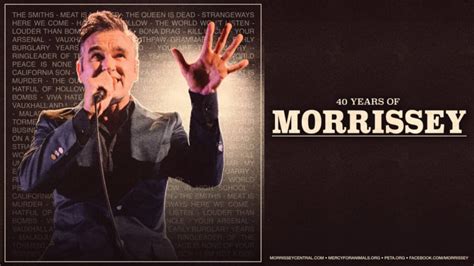 Morrissey Plots ‘40 Years Of Morrissey’ Fall Tour Including New York City Residency