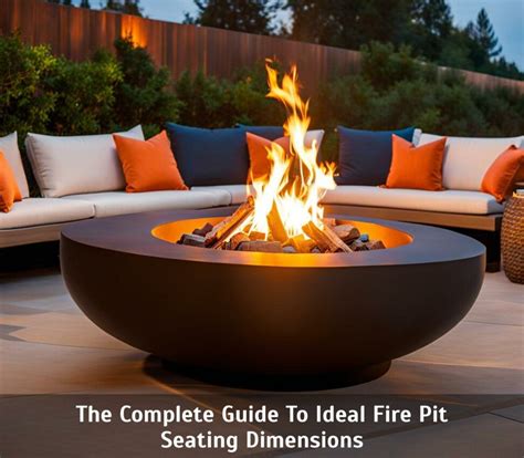 The Complete Guide To Ideal Fire Pit Seating Dimensions - Corley Designs