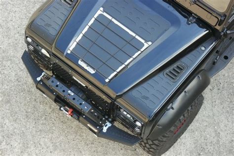 Protezione Cofano Bilayer Defender Td5 Con Rete Equipe 4x4 Off Road