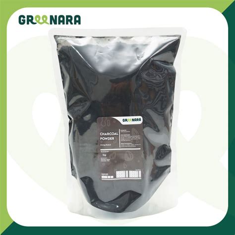 Activated Charcoal Powder 1kg Food Grade Bubuk Arang Aktif 1kg