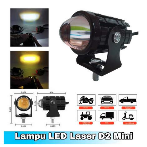 Jual Lampu Tembak Laser Led Mini Warna Lampu Tembak Sorot Foglamp