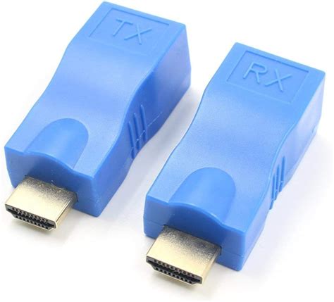 HDMI Extender Transmisor TX RX Adaptador 30M HDMI Extensor De Red RJ45