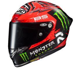 Hjc Rpha Fabio Quartararo Replica Red Black Full Face Helmet