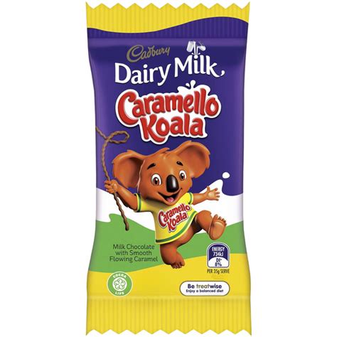 Cadbury Dairy Milk Caramello Koala Australia 053oz 15g Poppin