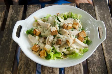 Best Chicken Caesar Salad With Homemade Croutons