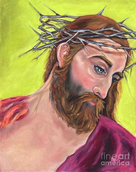 Shoulder Wound of Christ Painting by Laura Napoli