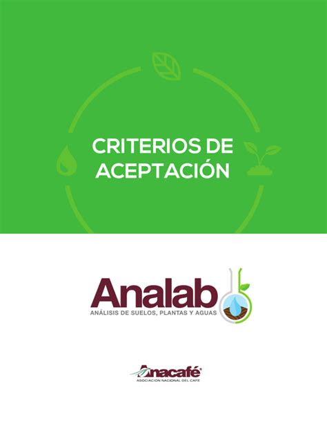 Criterios De Aceptación