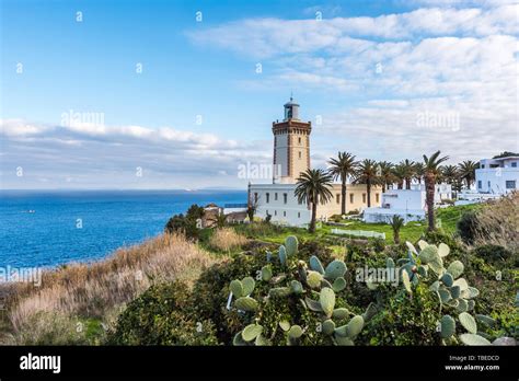 Cap Spartel Tangier Morocco Stock Photo Alamy