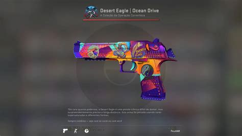 Desert Eagle Ocean Drive Ft Counter Strike Cs Dfg