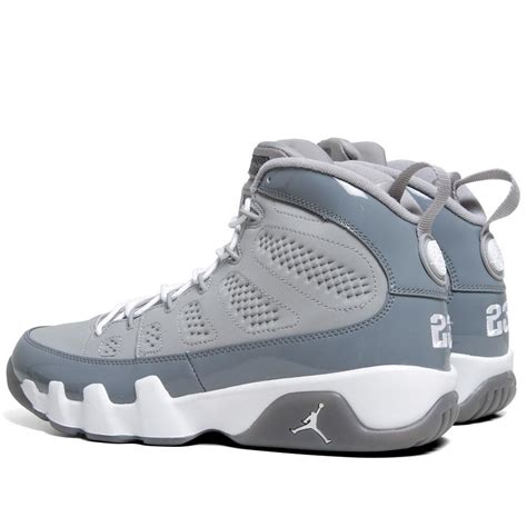 For Sale Air Jordan 9 Ix Retro Medium Grey White Cool Grey Mens Basketball Shoes Cheap