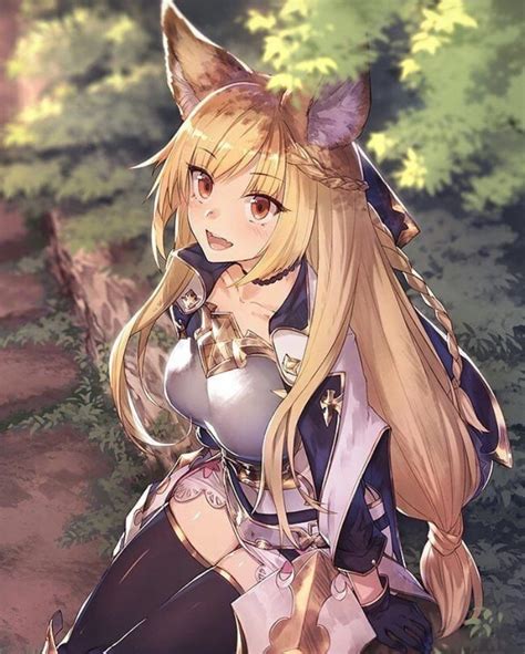 Neko Girl Fox Girl Fantasy Characters Female Characters Anime