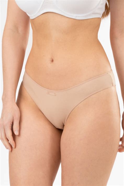 Bikini Algodon Lycra Beige SiSi