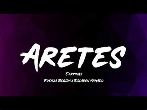 Aretes Fuerza Regida Ft Eslabon Armado Letra English Lyrics Youtube