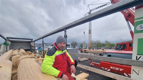 Stammholz Aus Dem Th Ringer Wald Timberjacks Bau In Bad Hersfeld