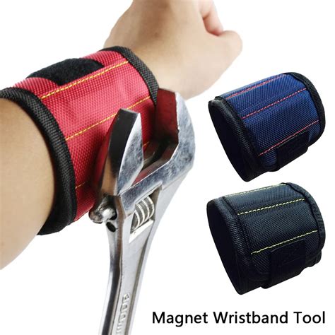 Strong Magnetic Bracelet For Tools Magnetic Wristband Portable Small