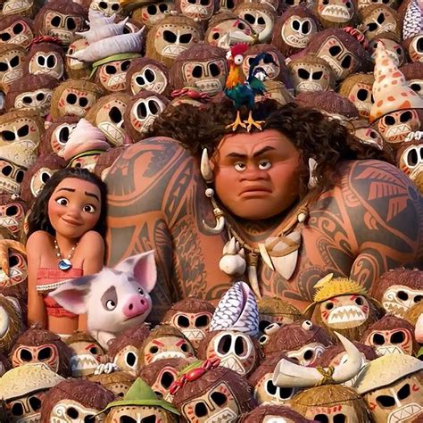 *MOANA, PAU & MAUI ~ Moana, 2016 Disney Pixar, Walt Disney, Disney And ...